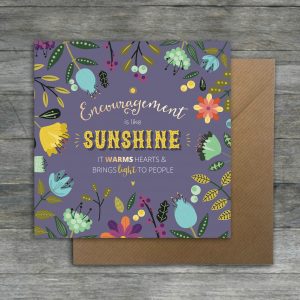 OAK-CARD07b_Encouragement is like sunshine OAK-CARD07b_Encouragement is like sunshine