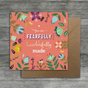 OAK-CARD09b_Fearfully and wonderfully made_floral OAK-CARD09b_Fearfully and wonderfully made_floral