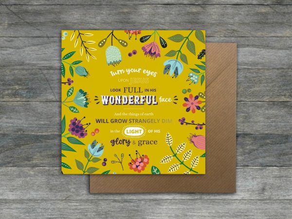 Floral 'encouragement' cards pack x 6 cards - Image 4