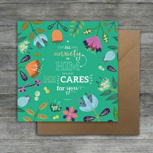 OAK-CARD019_Cast all your anxiety on Him OAK-CARD019_Cast all your anxiety on Him