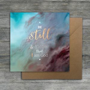 OAK-CARD05_Be still and know that I am God OAK-CARD05_Be still and know that I am God
