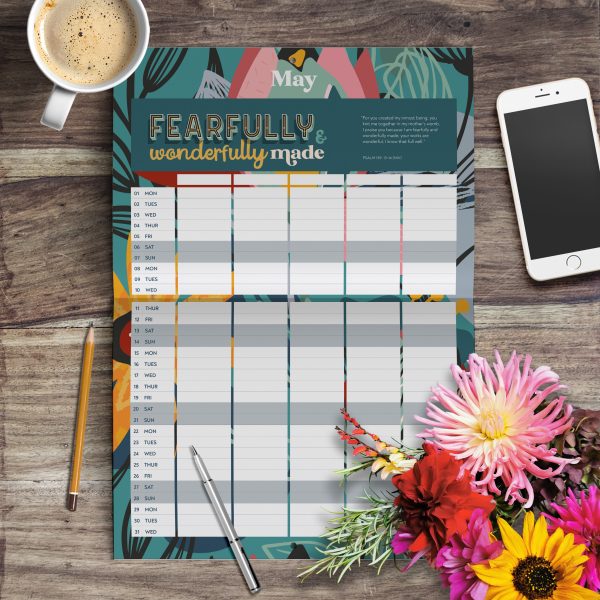 Family calendar 2023 – Encouraging Bible verses for your every day